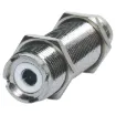 Female-Female, Panel Mount. Mounting Hole 15.5mm. SO239
