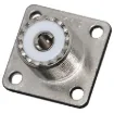 Panel Mount. Mounting Holes 3.5mm  dia. Chassis hole 15mm