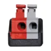 Two way spring terminal to 2.1mm Female DC plug.