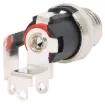 Metal Socket 2.1mm PCB mount right angle