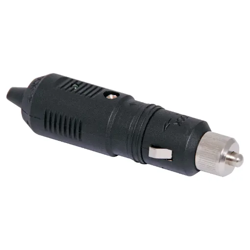 5A 3AG internal fuse.&shy When used with P 0649, P 0651 or P 0654 this line plug can be locked into the socket and provides a weather resistant seal.