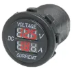 Measures 6-30V DC @ 10A max with internal shunt. Designed to fit P&#82000680 or P 0681, but can also be used standalone. 28mm mounting hole. 19mm thread length (max material thickness).