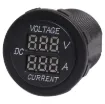 Measures 6-30V DC @ 10A max with internal shunt. 29mm mounting hole. 19mm thread length.