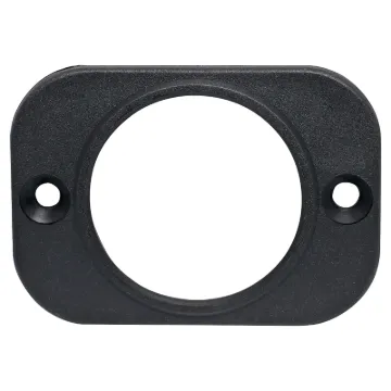 A flush panel mount facia with a hole suitable for mounting P 0675 car accessory socket, P 0677 dual usb charger and P 0672 volt meter. 63W x 43Hmm.