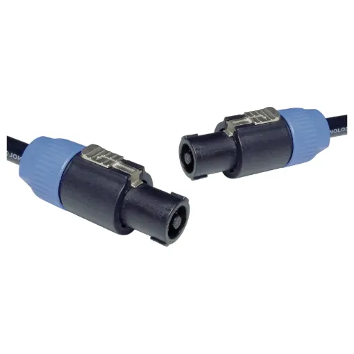 20m SpeakOn connector to SpeakOn connector audio lead. Genuine SpeakOn connectors.