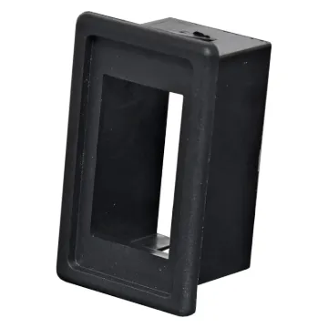 Compatible with P 0690, P 0694 USB chargers and S 1020 marine rocker switch. Each modular section dove-tails together for as many as desired.