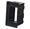 Compatible with P 0690, P 0694 USB chargers and S 1020 marine rocker switch. Each modular section dove-tails together for as many as desired.