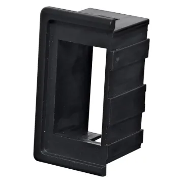 Compatible with P 0690, P 0694 USB chargers and S 1020 marine rocker switch. Each modular section dove-tails together for as many as desired.