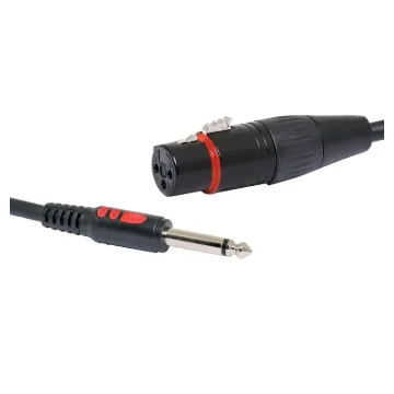 XLR Fem. / 6.35mm Male. 10m