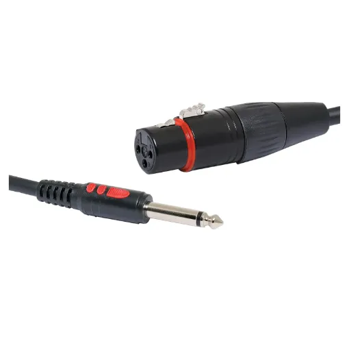 XLR Fem. / 6.35mm Male. 10m