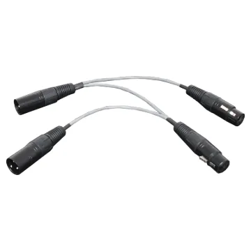 Quickly adapt and split signals between genders of 3 pin XLR connections. 20cm length.