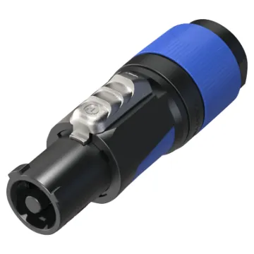 Extra heavy duty Neutrik Powercon connector as used in commercial lighting and audio applications. NAC3FXXA-W-S. SAA approved. 