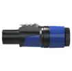 Extra heavy duty Neutrik Powercon connector as used in commercial lighting and audio applications. NAC3FXXA-W-S. SAA approved. 