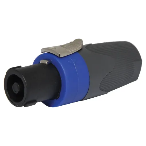 Heavy duty, robust construction. As used on many professional amplifiers and speaker boxes. Handles up to 30Amps current and the inline plug can accept up to 8mm cable diameter.
