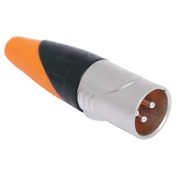 These XLR style connectors feature sturdy metal construction, high quality contact inserts and strain relief grommets on the line connectors. The plugs have an internal sleeve which tightens around the cable as the plug is screwed together. IP67 rated.