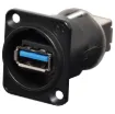 Chassis USB Type A/Type B reversible.