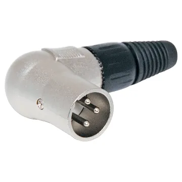 These XLR style connectors feature sturdy metal construction, high quality contact inserts and strain relief grommets on the line connectors. The plugs have an internal sleeve which tightens around the cable as the plug is screwed together, securing the c