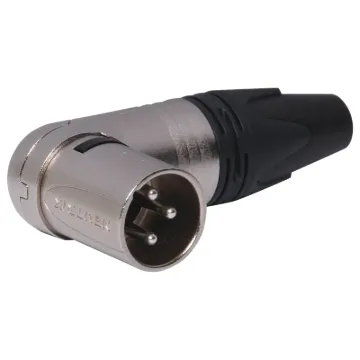 Cable entry angle can be varied 180.  Strain relief secures cable from 3 to 6mm. Once connected body extends only 30mm.