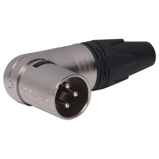 Cable entry angle can be varied 180.  Strain relief secures cable from 3 to 6mm. Once connected body extends only 30mm.
