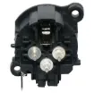 Ideal for use in mixers or amplifiers where panel space is limited.