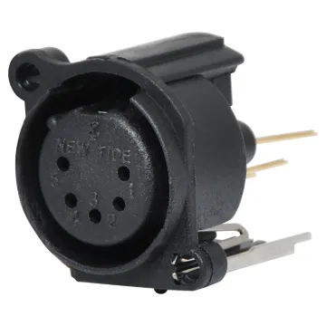 Ideal for use in mixers or amplifiers where panel space is limited.