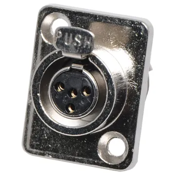 4 Pin Chassis Female