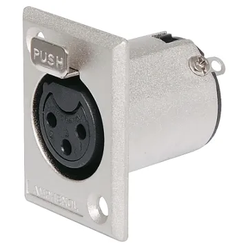 AMPHENOL (formerly Alcatel) connectors are ideal for use in high performance audio applications, including mobile PA use.  They represent a no-compromise approach to connector technology, with rugged construction,  secure mechanical characteristics and lo