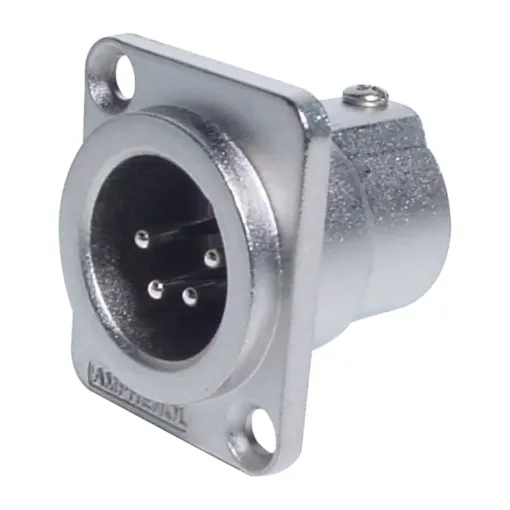AMPHENOL (formerly Alcatel) connectors are ideal for use in high performance audio applications, including mobile PA use. They represent a no-compromise approach to connector technology, with rugged construction, secure mechanical characteristics and low