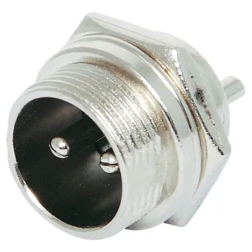 Male Chassis Socket 2 Pin