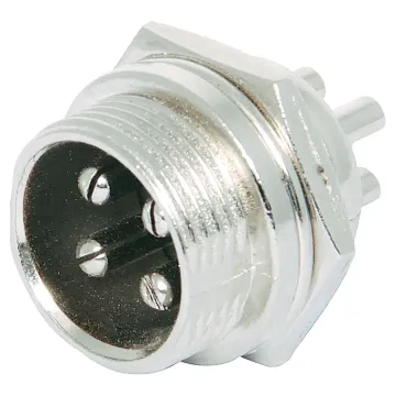 Male Chassis Socket 4 Pin