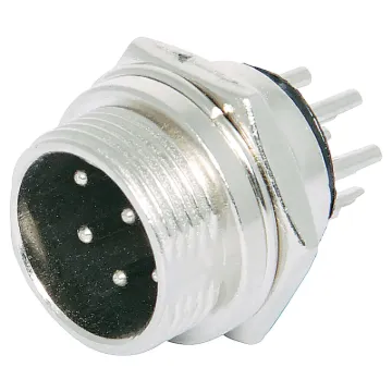 Male Chassis Socket 8 Pin