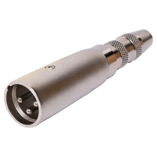 Adaptor XLR 3 Pin Male to 6.35mm TRS Socket.