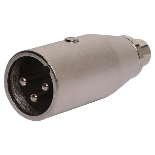 3 Pin XLR Male to RCA Socket.