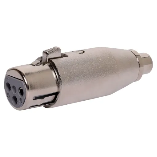 3 Pin XLR Female to RCA Socket.