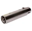 3 Pin XLR Male to 5 Pin XLR female
Suitable for DMX lighting systems.