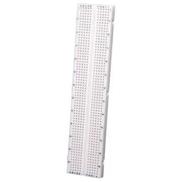 Standard 0.1 inch spacings. Accepts all ICs, transistors, diodes, leds and passives. Uses solid hook up wire for interconnections. Boards are keyed to enable easy expansion.