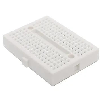 Designed specifically to fit between the headers of an 'Arduino Shield board' for easy prototyping. Standard 0.1 inch spacings. Accepts all ICs, transistors, diodes, LEDs and passives. Uses solid hook up wire for interconnections.