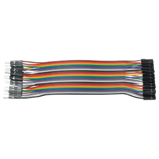 Keeps your cables neater, peel off as many as you need for prototyping your design. Pin to socket type. 175mm.