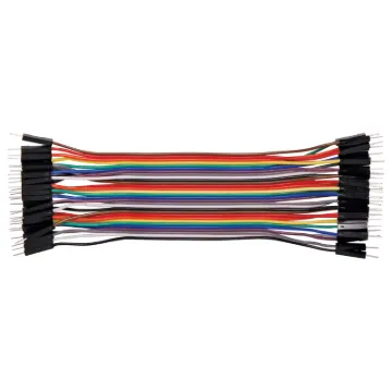 Keeps your cables neater, peel off as many as you need for prototyping your design. Pin to pin type. 175mm.