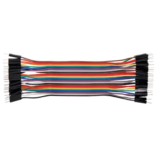 Keeps your cables neater, peel off as many as you need for prototyping your design. Pin to pin type. 175mm.