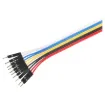 Handy test leads. Pack of 10.  Contains: two of each yellow, red, white, black and blue