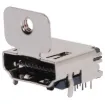 19 pin HDMI socket with mounting tab for securing to chassis or wallplate.