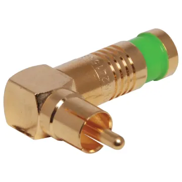 Suits RG59 coaxial cable. Right angle design is perfect for tight spaces. Cable entry 7.1mm.