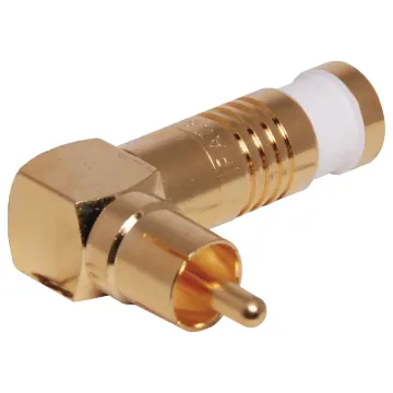 Suits RG59 coaxial cable. Right angle design is perfect for tight spaces. Cable entry 7.1mm.