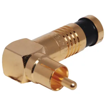 Suits RG59 coaxial cable. Right angle design is perfect for tight spaces. Cable entry 7.1mm.