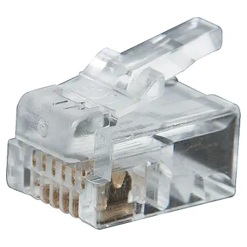 Suits stranded conductors. Cat 5 rated. 6P4C RJ14.