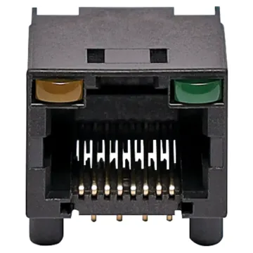 8 Way - 8 Wire RJ45. LED's for data applications.
