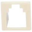 Allows non matching modular plugs and sockets to fit.
