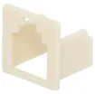 Allows non matching modular plugs and sockets to fit.