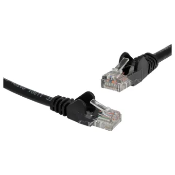 8 Pin RJ45 Male to 8 Pin RJ45 Male Black 10m - Category 6